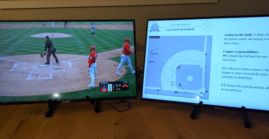 Confidence monitors setup